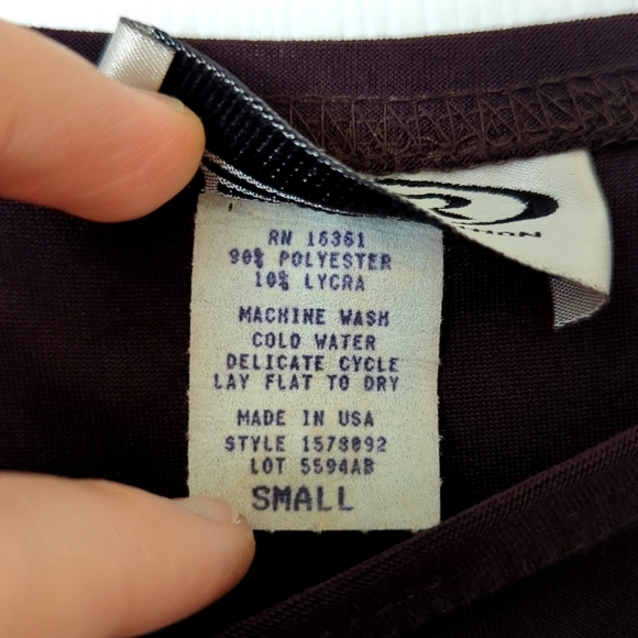 Evolution Not Revolution 90's Vintage High Waisted Side Slit Knee Length Skirt S - Picture 4 of 10